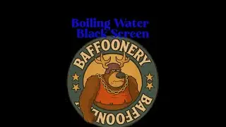 Boiling water. Black Screen. 10 Hours. ASMR