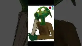 Character Paint Krita Part 2  #characterdesign #fantasy #krita #design #digitaldrawing #drawing