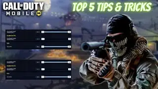 BEST TOP 5 TIPS & TRICKS FOR FOV SETTINGS 2022 UPDATE | COD MOBILE #gaming #FOV #codm #shorts