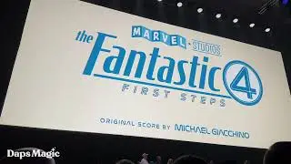 PREVIEW Fantastic Four: First Steps Score with Michael Giacchino | D23:The Ultimate Fan Event 2024