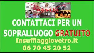 Posa della lana di vetro