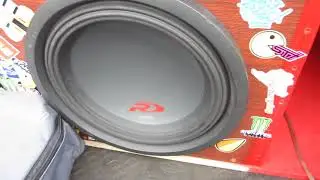 Alpine SWR 1223D в рупоре и Kicx 1.900