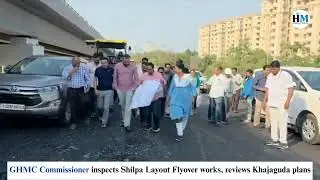 GHMC Commissioner R.V. Karnan conducted an inspection| Hyderabad Mail #latestnews
