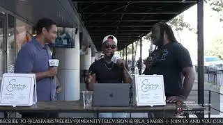 Pregame Tailgate Party LIVE from Emmy Squared Pizza | Sparks vs Mystics | LA Sparks Weekly