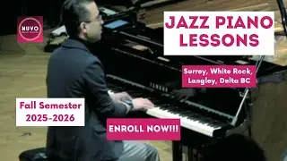 Jazz Piano Lessons Surrey, White Rock, Langley, Delta BC with Kian Jafari | Monks Dream
