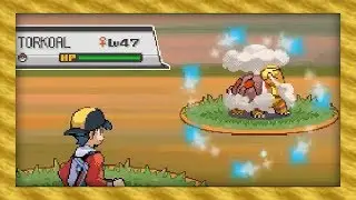 Live Shiny Torkoal in the Safari Zone! (Pok&eacute;mon HeartGold)