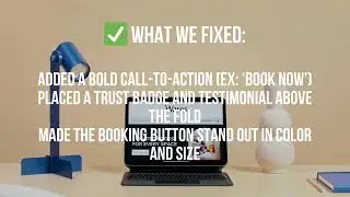 Website Fix That Gets Bookings in 15 Seconds