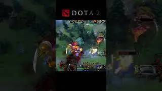 Dota 2: Axe ain't afraid of whole team against him #dota2 #axe