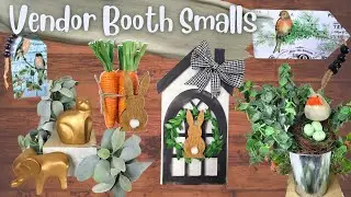 Vendor Booth Smalls | DIY Spring & Easter Tiered Tray D&eacute;cor Ideas | Dollar Tree & Target Dollar Spot