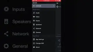 denon avr remote iphone app - subwoofer  level adjust