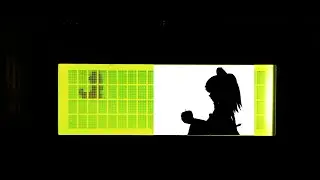 Bad Apple on Dot Matrix LCD