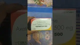 Cefrotux-500 Tablet#Cefuroxime Axetil Tablet IP 500 Mg#medicine with swaraj