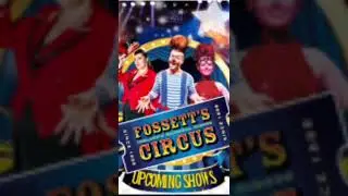 Fossetts circus in town now￼#edit Have you got your ticket￼🎪🎟￼