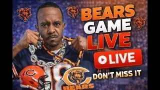 Chicago Bears LIVE Game Reaction 🐻🔥 | Bears Game Day