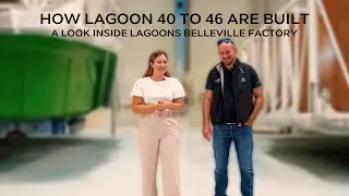 Lagoon Shipyard Tour for 40-46 feet - Belleville, France