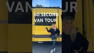 60 секундный фургонный тур по Луне 🌕 #vantour #vanlife #camper