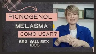PICNOGENOL ativo para MELASMA nutrac&ecirc;utico fitoter&aacute;pico fotoprotetor oral