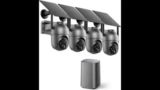 Review: SEHMUA Wireless Security Cameras &ndash; 4MP 360&deg; PTZ Solar System