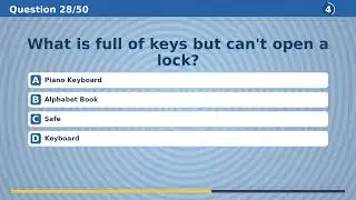 50 Trivia Questions - General Knowledge Quiz