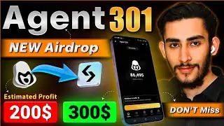 Agent301 Airdrop Join Kesy Kry | Agent 301 New Updates | Online Earning Without investment,