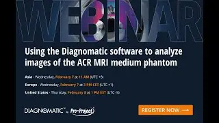 Using the Diagnomatic software to analyze images of the ACR MRI medium sized phantom