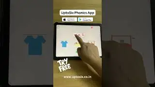 UptoSix Phonics PLUS App | Interactive Phonics App for Kids