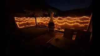 Avoalre 2000er Led Lichterkette 50 Meter Au&szlig;enbeleuchtung IP44 ideale Gartenbeleuchtung warmwei&szlig;