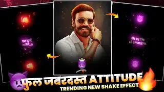 Hum Tumhe Marenge Dialogue Status Editing Alight Motion 🔥🔫 | Attitude Status Editing ⚔✌👑