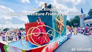 Disney Adventure Friends Cavalcade 4K - Magic Kingdom - Walt Disney World - 2022