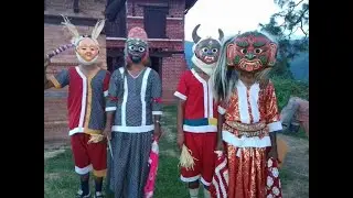 cultural village, Ramechhap, Chisapani, lakhe, bhajan, gaijatra, hilejatra, By Manoj Shrestha