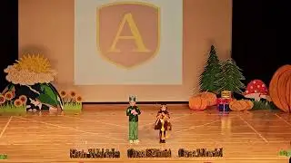 Adorable Hosts Introduce the Event | Amity Private School Annual Production 2025