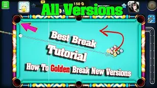 9 Ball Pool - How To Golden Break Tutorial  New Versions  Best Break So Far 2017