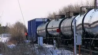 WILD CAR! CP 8772 at Utopia (02MAR2014)