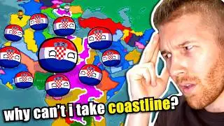 Croatia But I Can't Take ANY Coastline?! (Dummynation Challenge)