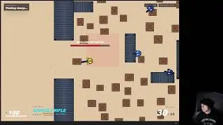 Playing Site B Retake - Top Down PvE 2D Shooter