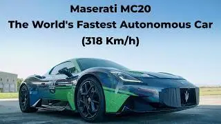 Maserati MC20 Sets New Autonomous World Speed Record - 318 Km/h without Driver | Motor Continent