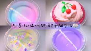 언니를 너무나도 사랑했던 죽은 동생의 일기장\일기장 시리즈\액괴 시리즈\픽션\슬픈 일기장\단비  #액괴 #일기장