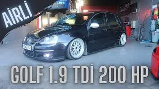 Golf 1.9 TDİ PD105 / Stage 2 - 200 Hp / Airli / The Drivers