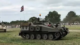 Cold War British Military Vehicles Parade