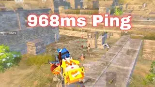 968ms PING | INTANSE FIGHT😈#pubg_lite_glitch #pubgliteshort