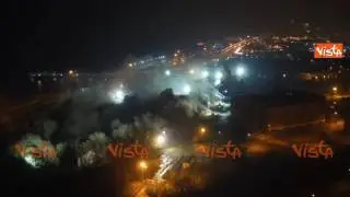 La centrale elettrica di Cleveland demolita in soli 15 secondi