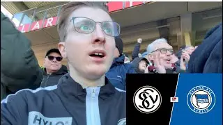 SV Elversberg vs. Hertha BSC - Stadionvlog🏟 / DEBAKEL F&Uuml;R HERTHA 🔥🖤🤍  / JoshiElv
