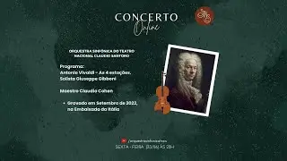 As Quatro Estações - Antonio Vivaldi - Giuseppe Gibboni - Maestro Cláudio Cohen