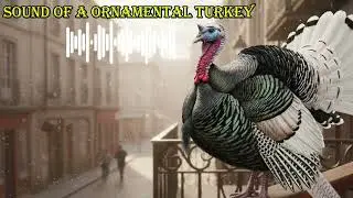 SOUND OF A ORNAMENTAL TURKEY 🔊 What does a ornamental turkey sound