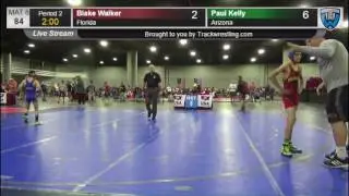 3022 Schoolboy 84 Blake Walker Florida vs Paul Kelly Arizona 3616056104