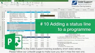 Adding a status line to a programme - MSP quick tip # 10