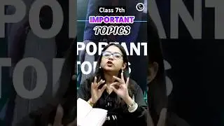 Important Science Topics of Class 7th 🔥💯 #PWShorts