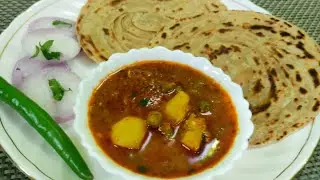 बस 5 मिनिट मे कुकर मे बनाए आलू और हरे चने की बेहतरीन सब्जी जिसे खाकर सब तारीफ करेंगे | 