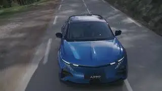 Alpine A390, a 470-hp electric AWD fastback