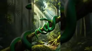 Snake part 101#snakevideo#aianimatedanimals#aicreativity#amazonforest#treesnake#ai#animation#snake